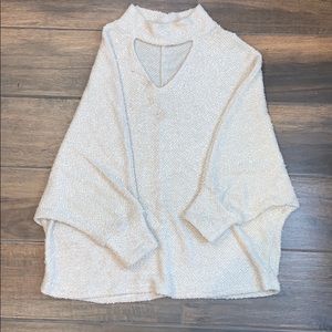 Mid-sleeve Sweater